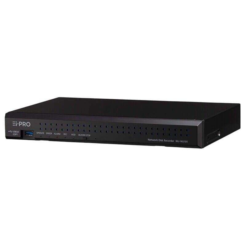 I-PRO WJ-NU101KG 4 Kanal NVR (4x PoE+, H.265, NDAA, FIPS 140-2 Seviye 3)
